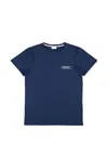 Gucci Kids Patch Pocket T-shirt In Blue