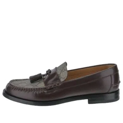 Gucci Kaveh Gg Supreme Tassle Loafer 'bordeux'