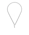 Gucci Key Pendant Necklace In Silver