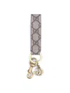 Gucci Ophidia Keychain In Neutral