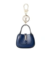 Gucci Keychain With  Jackie Motif In Blue