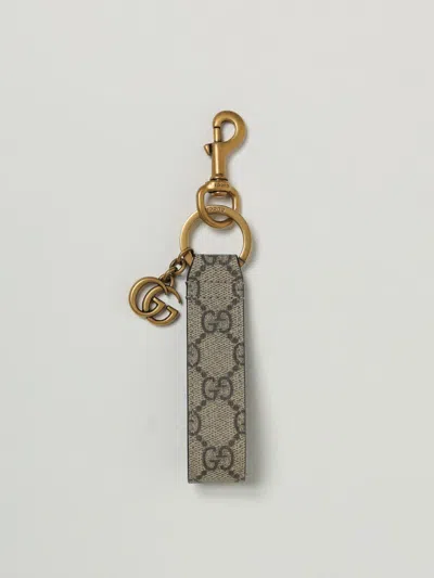 Gucci Keyring Men  In Gray
