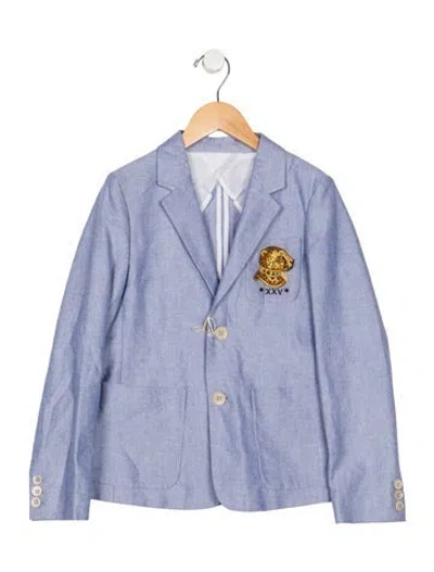 Pre-owned Gucci Babies' Kid Boy's Blazer In Blue