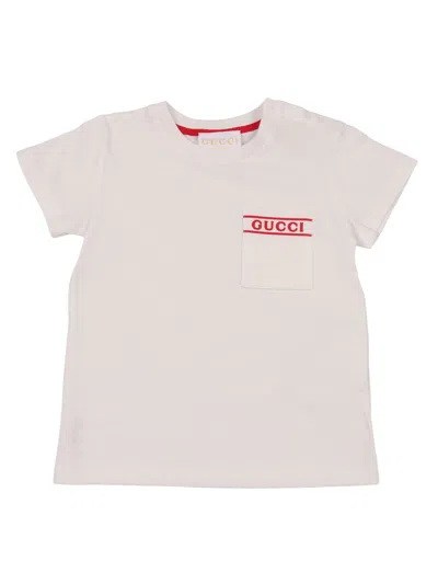 Gucci Kids B S/s T-shirt Ctn Jersey In Neutral