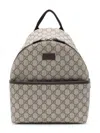 Gucci Kids Backpack Junior "supreme Gg H 20" In Neutral