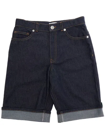 Gucci Kids Bermuda In Blue