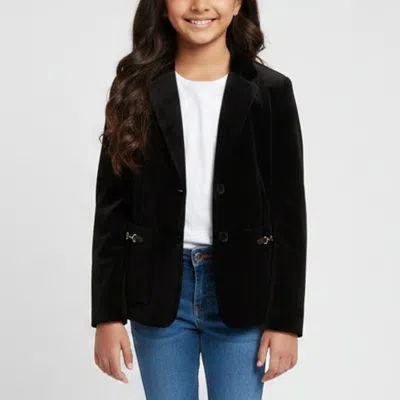 Pre-owned Gucci Kids Black Velvet Horsebit Trim Jacket 10 Yrs