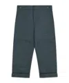 Gucci Kids Classic Gg Supreme Pattern Pants In Gray