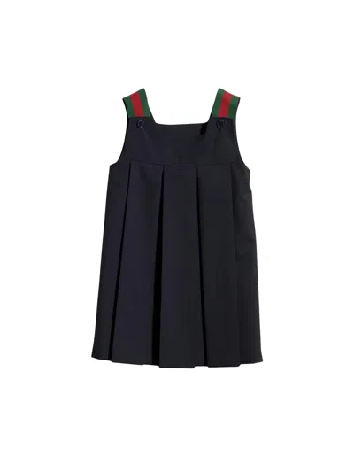 Gucci Kids Dress In Black