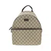 Gucci Kids Gg Supreme Backpack Kids In Brown