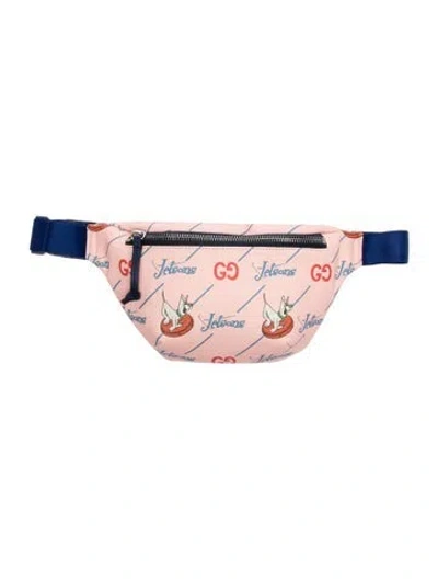Pre-owned Gucci Kids Girls' Waist Bag In Pink
