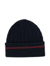 Gucci Kids Hat "tresy Junior Tricot" In Black