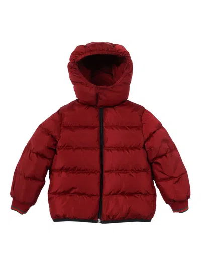 Gucci Kids J Padded  Jkt Light Nylon In Red
