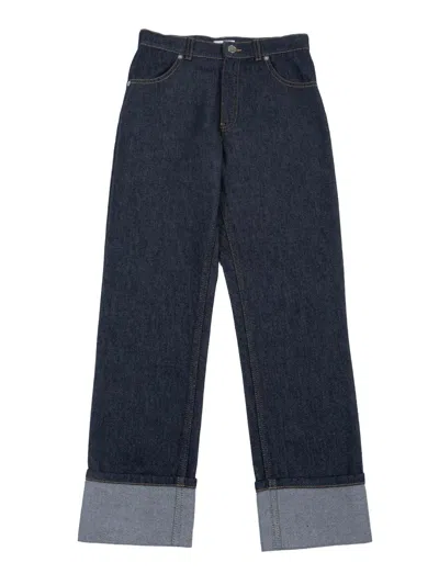 Gucci Kids J Pants Reactiv Certified Deni In Blue
