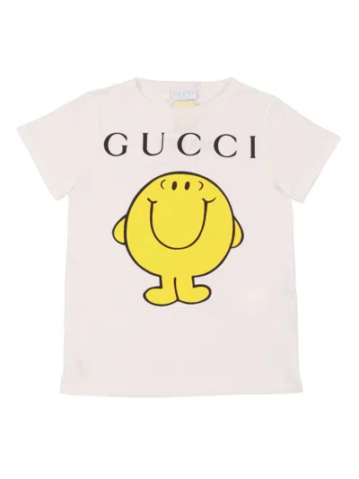Gucci Kids J S/s T.shirt Ctn Jersey In Pink