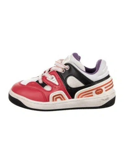Pre-owned Gucci Babies' Kids Low-top Sneakers In White