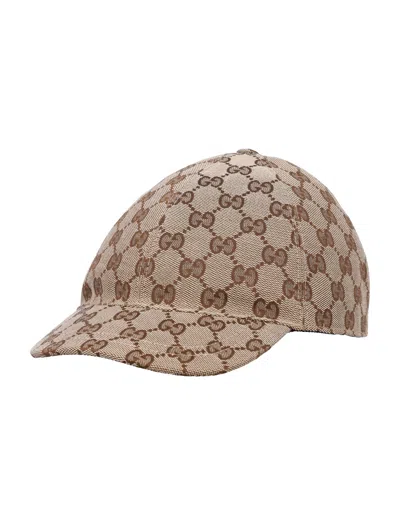 Gucci Kids Original Gg Baseball Hat - Timeless Style In Brown