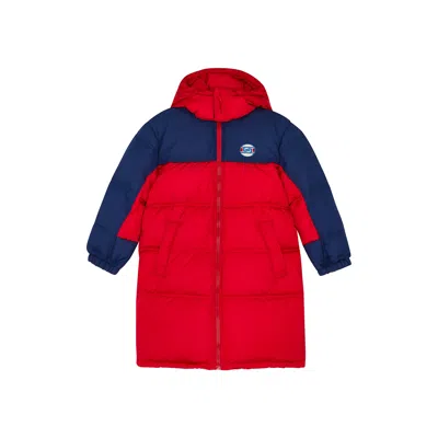 Gucci Kids Panelled Quilted Shell Jacket (6-12 Years) In Multi