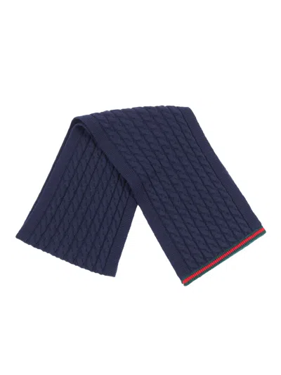 Gucci Kids Sc Long Tresy J Tricot 100%wo In Blue