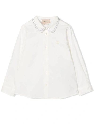 Gucci Babies'  Kids Shirts White