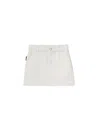 Gucci Kids Skirts White In White