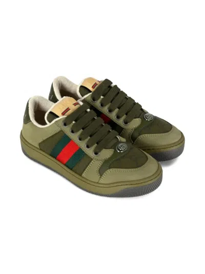 GUCCI GUCCI KIDS SNEAKERS FABRIC RS "GG" COTTON