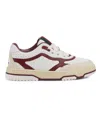 Gucci Ivoire/gr.wh/ro.an/g Kids' Re-web Leather Low-top Trainers Eur 29 / 11 Uk In White