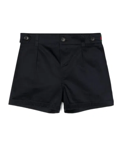 Gucci Kids Web Detailed Shorts In Black