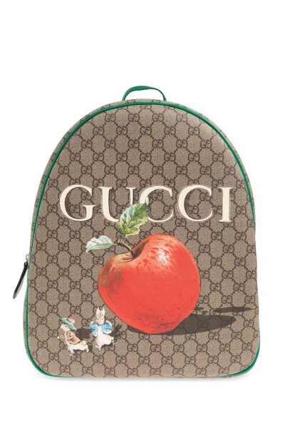 Gucci Kids X Peter Rabbit™ Gg Supreme Backpack In Multi