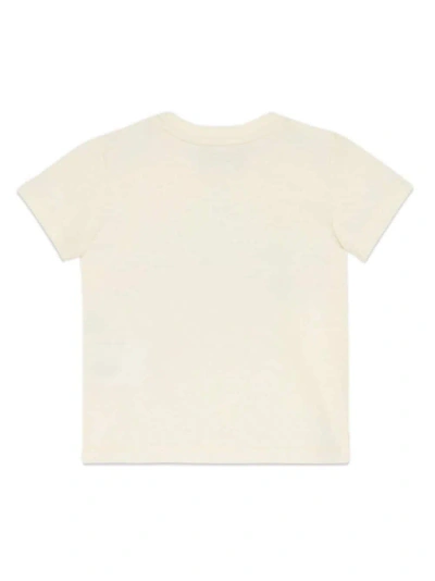 Gucci Kids T-shirt Con Stampa  Kids In Yellow