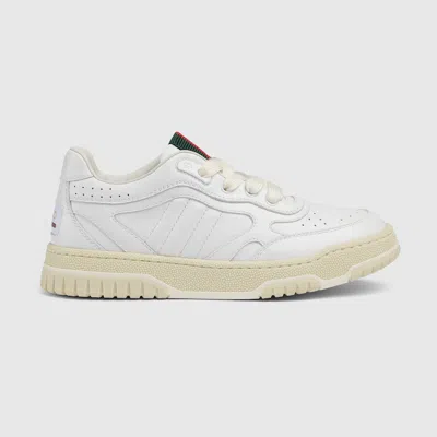 Gucci Sneaker With Interlocking G In White