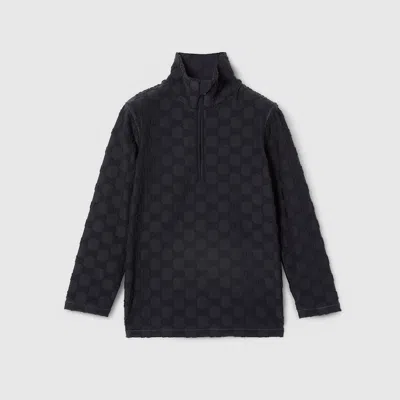 Gucci Kids' Gg Terrycloth T-shirt In Blue