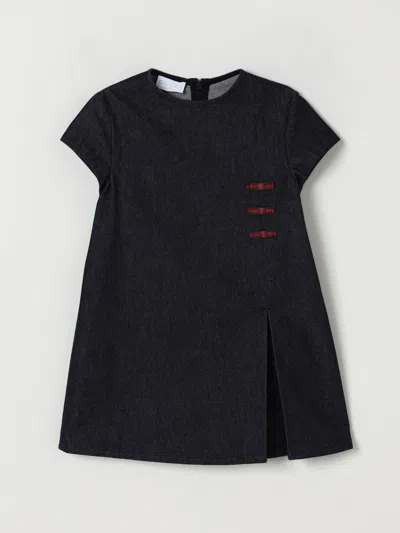 Gucci Kids' Kleid  Kinder Farbe Blau In Black
