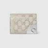Gucci Gg Emblem Small Wallet In Neutral