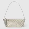 Gucci Gg Emblem Small Shoulder Bag In Neutral