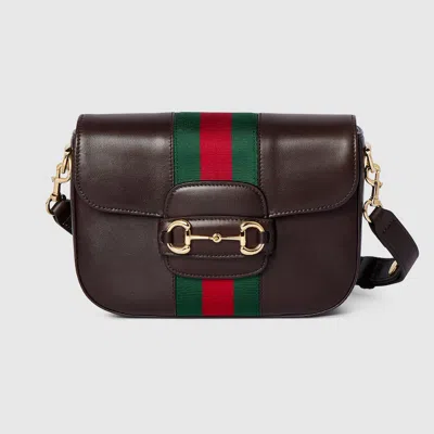 Gucci Kleine Horsebit 1955 Schultertasche In Brown