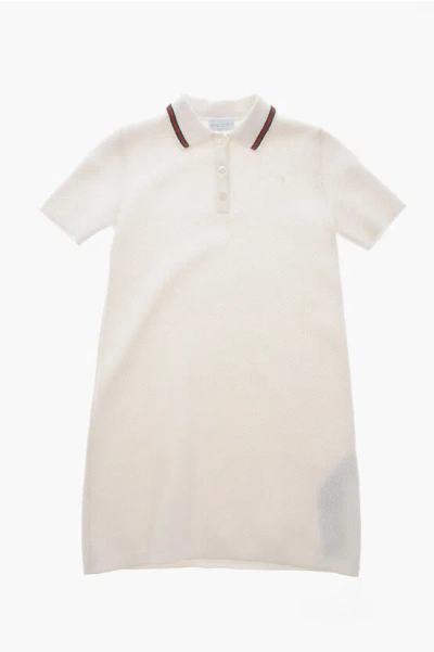 Gucci Knit Polo Dress With Iconic Collar