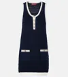 Gucci Knitted Cotton-blend Minidress
