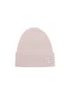 Gucci Knitted Cuffed Beanie In Pink