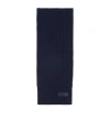 Gucci Knit Wool Scarf In Black