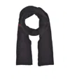Gucci Knitted Scarf In Black