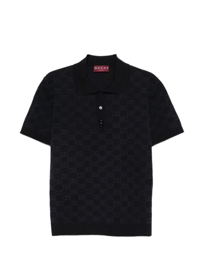 Gucci Knitted Short-sleeve Polo