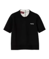 Gucci Knitted Sweater With  Inara Pattern In Black