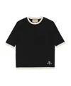 Gucci Knitted Wool Top In Black