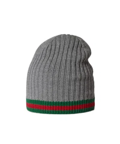 Gucci Knitting Hat In Gray