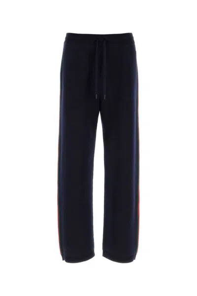 Gucci Cotton Sweatpants With Drawstring In Black