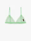 Gucci Lace Detailed Triangle Bralette