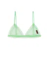 Gucci Lace Detailed Triangle Bralette