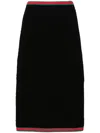 Gucci Lace Cotton Midi Skirt