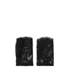 Gucci Lace Gloves In Black